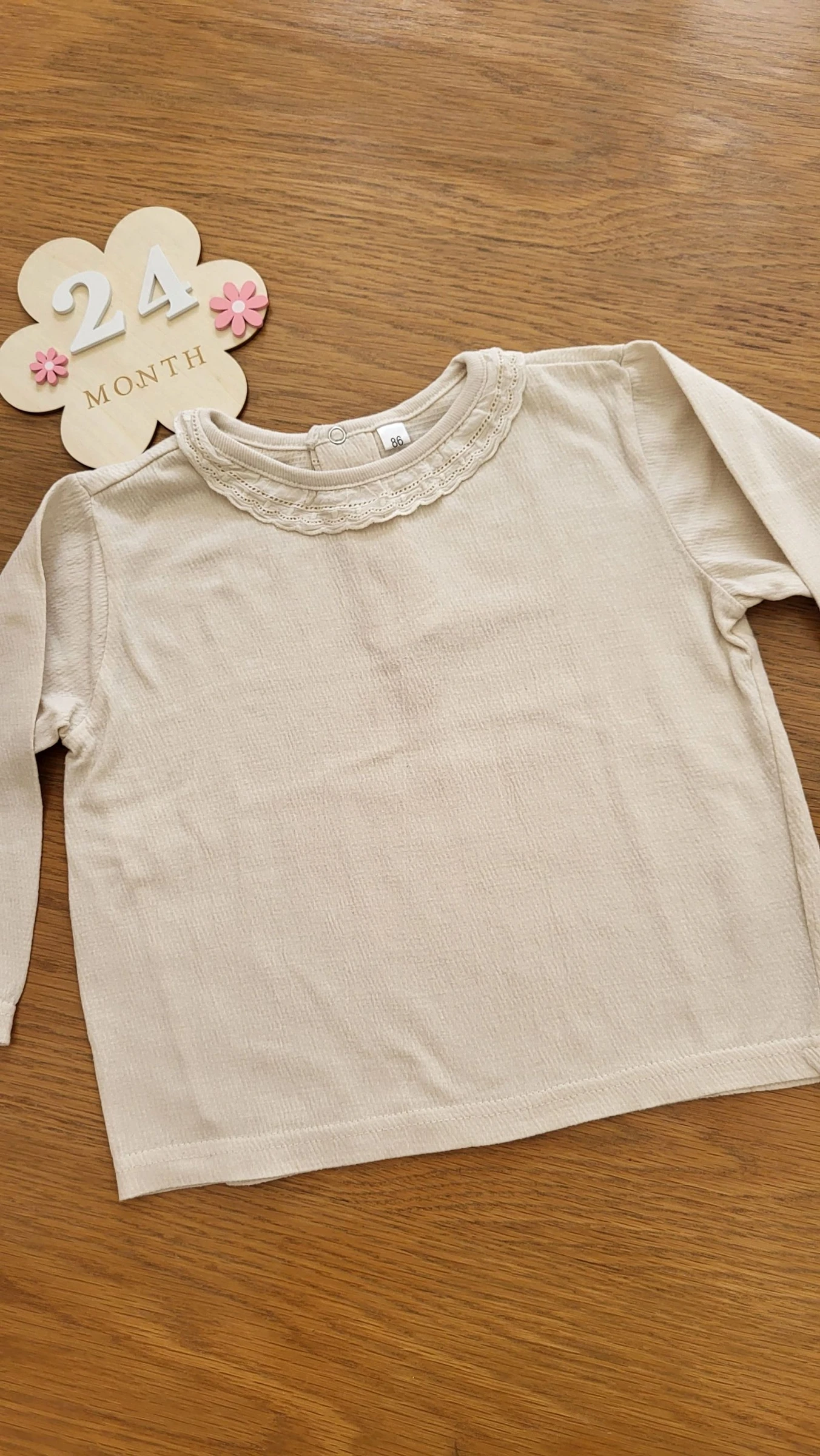 Blouse longue manche 24 mois 86 cm